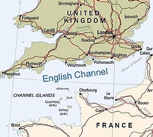 english channel length